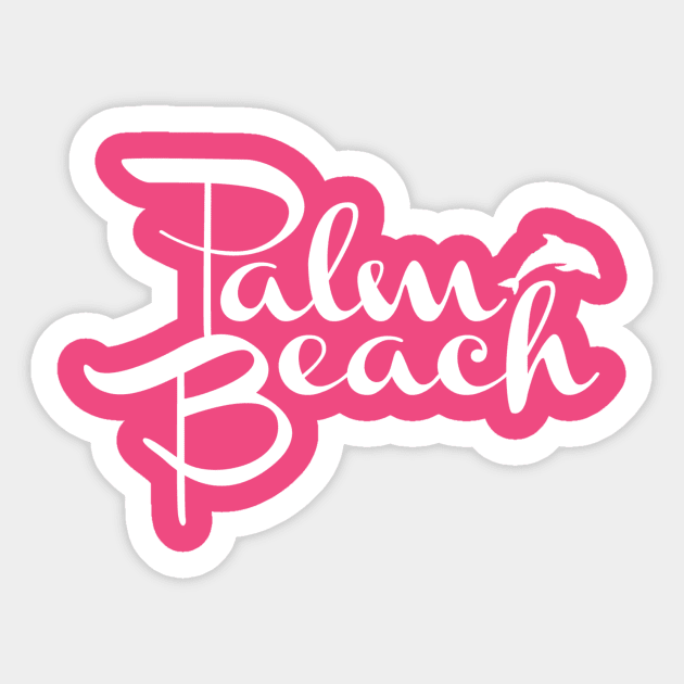 Palm Beach Florida Sticker by Girona